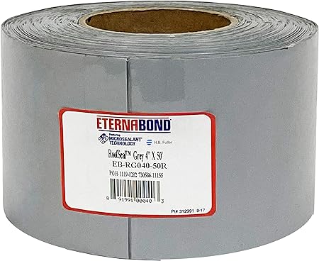 EternaBond RoofSeal 4" x50' Gray